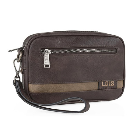 Τσαντάκι - Πορτοφόλι χειρός Lois Καφέ 310285-02