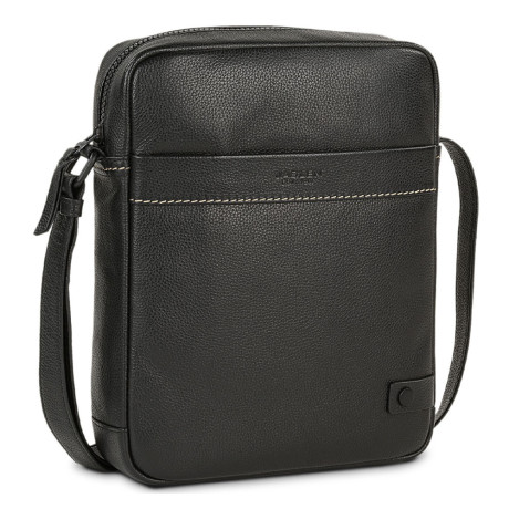 Τσαντάκι Ώμου Δερμάτινο JASLEN Μαύρο 313026-01