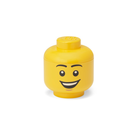 Lego® Κουτι Αποθηκευσης Mini Κεφαλι Happy boy - 40330812