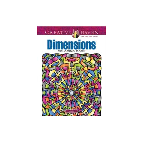 Creative Haven Dimensions Coloring Book