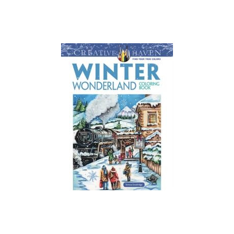 Creative Haven Winter Wonderland Coloring Book
