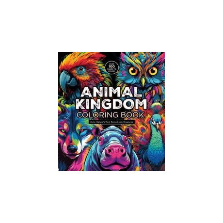 Animal Kingdom Coloring Book