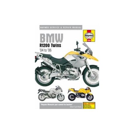 Bmw R1200 Twins (04 - 09) Haynes Repair Manual