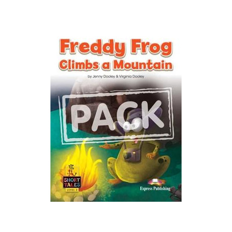 Freddy Frog Climbs a Mountain (With Digibooks App) [Level 2]
