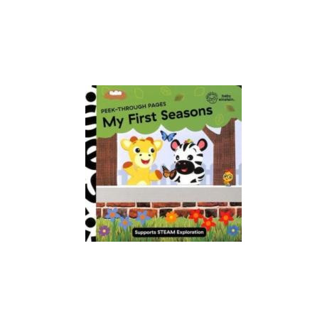 Baby Einstein Peek Through Pages my First Seasons Novelty Board Book