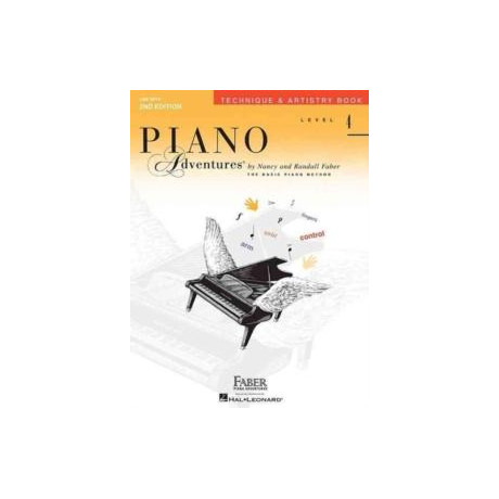 Piano Adventures Technique & Artistry Book Level 4