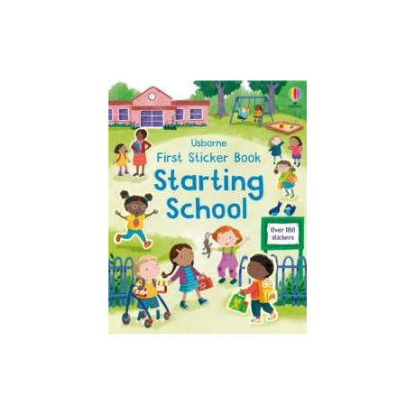 First Sticker Book Starting School