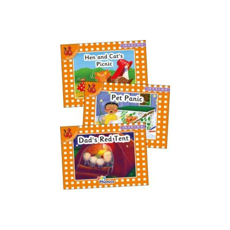 Jolly Phonics Orange Level Readers set 2