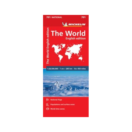 World - Michelin National map 701