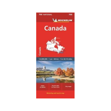 Canada - Michelin National map 766