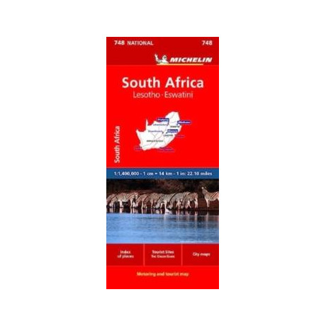 South Africa - National map 748