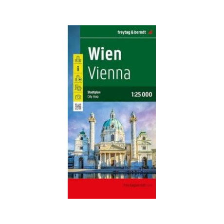 Vienna City map 1:25,000