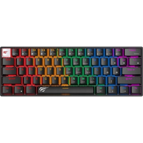 Havit Gaming Mechanical Keyboard With rgb Lighting Black (Kb903l) (Havkb903l)