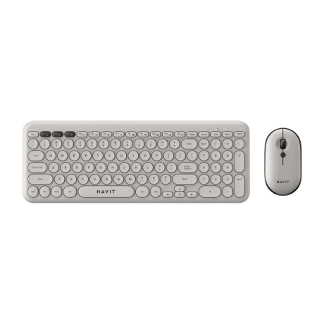 Havit Wireless Keyboard & Mouse set English us Light Gray (Kb254gcm) (Havkb254gcm)