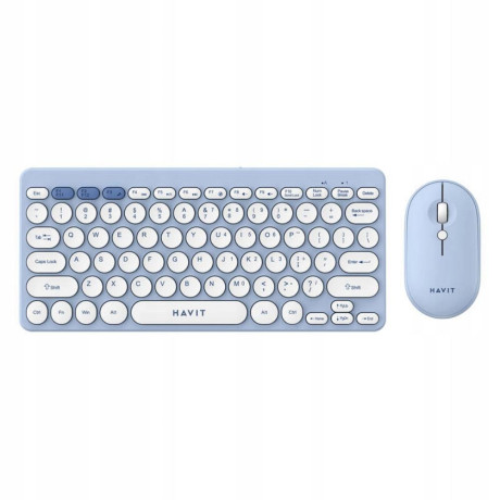 Havit Wireless Keyboard & Mouse set English us Nordic Black (Kb279gcm) (Havkb279gcm)
