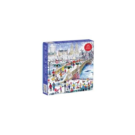 Michael Storrings bow Bridge in Central Park 500 Piece Puzzle