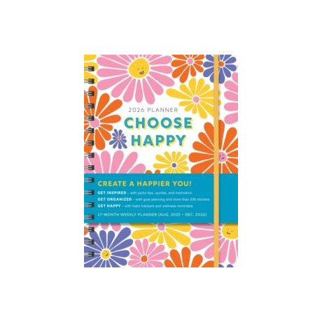 2026 Choose Happy Planner: August 2025 - December 2026