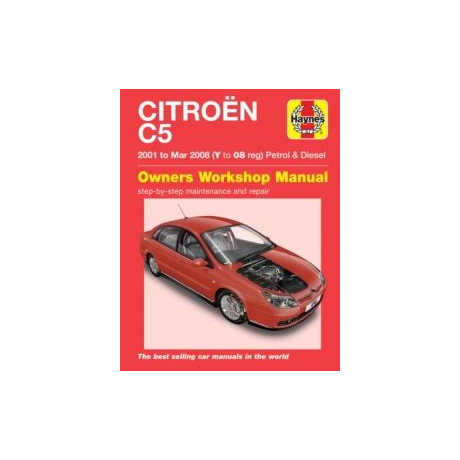 Citroen c5 Petrol & Diesel (01 - mar 08) Haynes Repair Manual
