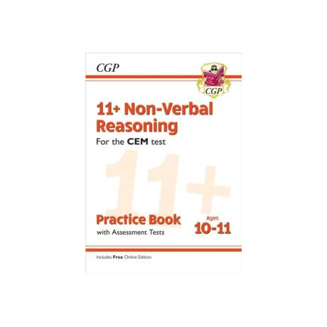 11+ cem non-Verbal Reasoning Practice Book & Assessment Tests - Ages 10-11 (With Online Edition)
