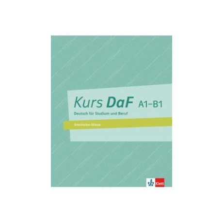 Kurs daf a1 - b1 Glossar