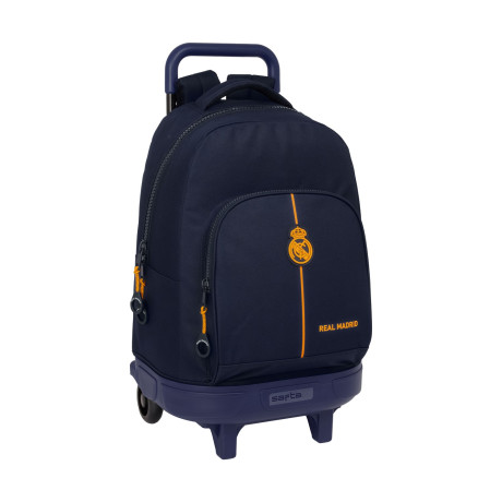 Safta: Compact Backpack w/ Removable Trolley 45 Real Madrid 2ª Equipacion 24/25 (612457918)