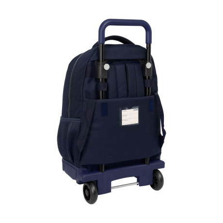 Safta: Compact Backpack w/ Removable Trolley 45 Real Madrid 2ª Equipacion 24/25 (612457918)