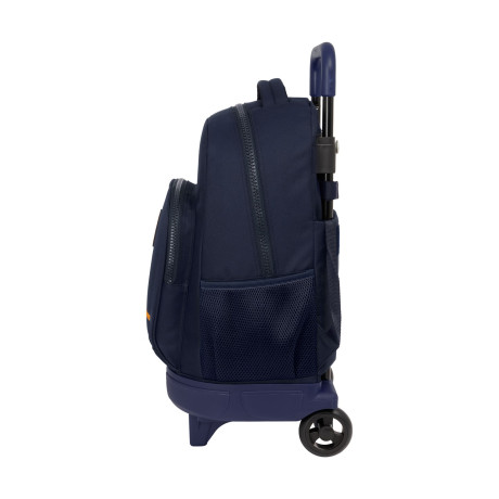 Safta: Compact Backpack w/ Removable Trolley 45 Real Madrid 2ª Equipacion 24/25 (612457918)