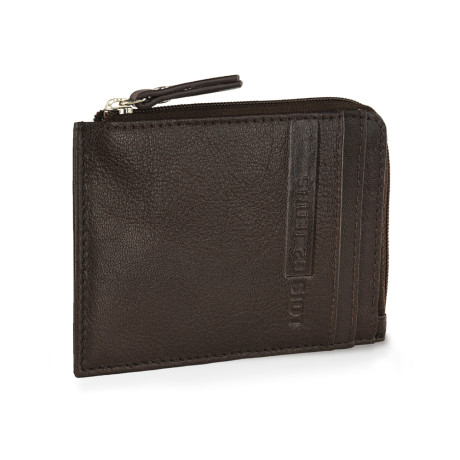 Πορτοφόλι-Θήκη καρτών Ανδρικό Δερμάτινο Lois Καφέ 202690-02