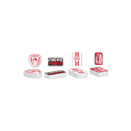 Γόμα - Ολυμπιακός Μπάσκετ 4 (4 σχέδια)