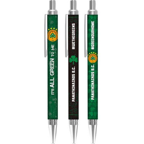 Στυλό - Παναθηναϊκός Μπάσκετ 4 (3 σχέδια)