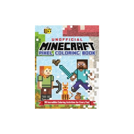 Unofficial Minecraft Pixel Coloring Book