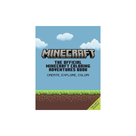 Official Minecraft Colouring Adventures Book