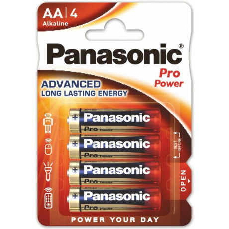 Panasonic Alkaline pro Power Lr6/aa (Blister) (Pan15588)