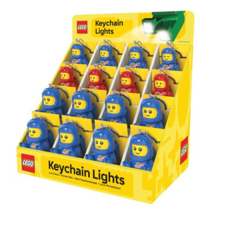 Lego® Minifigures™ Μπρελοκ με Φακο - 16 tmx - Αστροναυτης Mπλε/κοκκινο
