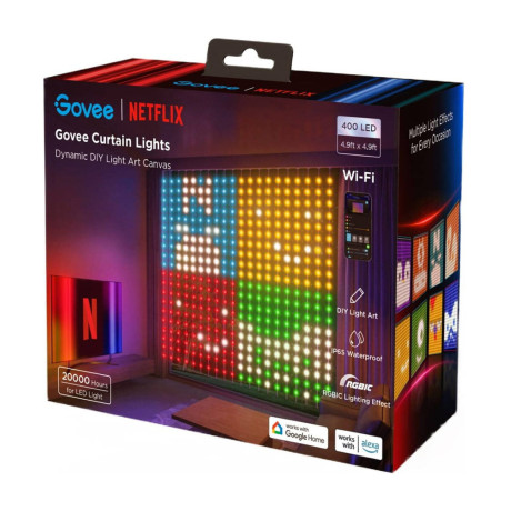 Govee Curtain Light Netflix co-Branding