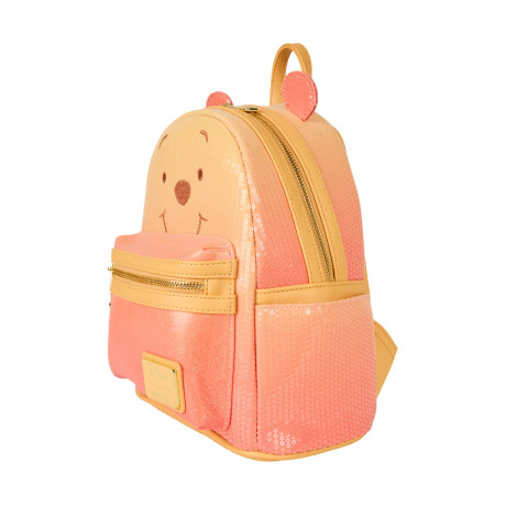 Loungefly Disney: Winnie the Pooh - Sequin Glitter Mini Backpack (Wdbk4191)