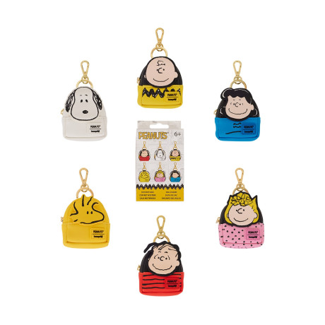 Loungefly Peanuts: Mystery Mini Backpack bag Charms - Eaches (Pnbc0001-ea)