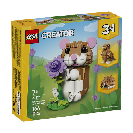 Lego® Creator: Cute Hamster With a Flower (31376)
