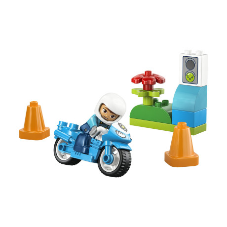 Lego® Duplo® Town: Blue Police Motorcycle (10471)