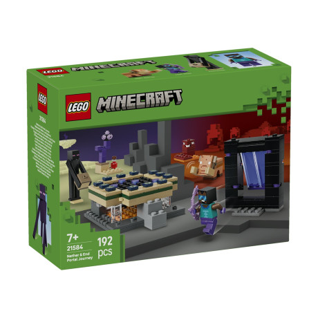 Lego® Minecraft®: Nether & end Portal Journey (21584)