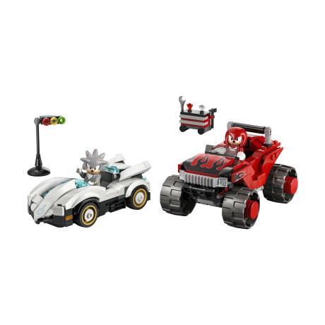 Lego® Sonic the Hedgehog™: Silver’s car vs. Knuckles’ Monster Truck (77118)