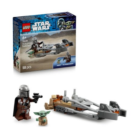 Lego® Star Wars™: the Mandalorian & Grogu’s Speeder Bike™ (75436)