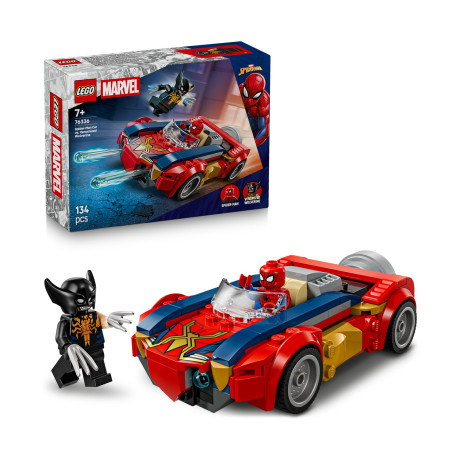 Lego® Marvel: Spider-man car vs. Venomized Wolverine (76336)