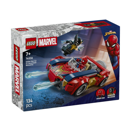 Lego® Marvel: Spider-man car vs. Venomized Wolverine (76336)