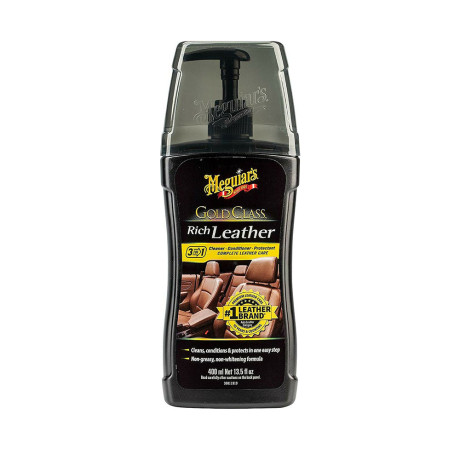 Meguiar's Gold Class Rich Leather Cleaner & Conditioner 414ml (G17914) (Megug17914)