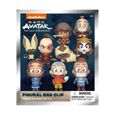 Monogram: Avatar the Last Airbender (Series1) (Blind Bag/random) 3d Foam bag Clips Figures (63325)