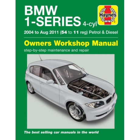 Bmw 1-Series 4-cyl Petrol & Diesel (04 - aug 11) Haynes Repair Manual