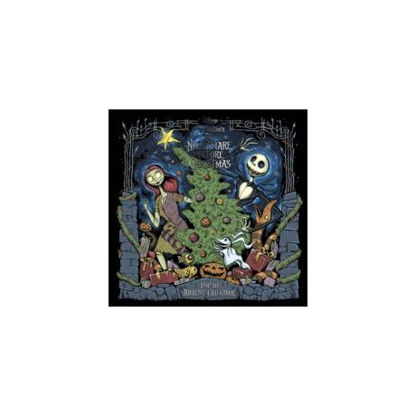 Disney tim Burton's the Nightmare Before Christmas pop-up Book and Advent Calendar