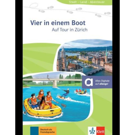 Vier in Einem Boot - auf Tour in Zürich, Buch (+online)