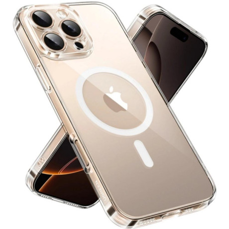 Ugreen Magnetic Case Magsafe Ca112 for Iphone 16 pro max Anti-Yellowing Transparent (45924) (Ugr45924)